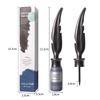 Feather Eyeliner Waterproof Long Lasting Non-Smudge Quick Dry Extremely Fine Black Brown