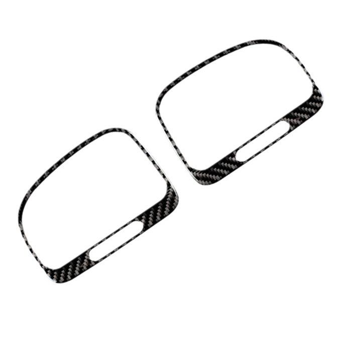 Kolfiber Interiör Luftutsläpp Trim för 08-12 VW Golf 6