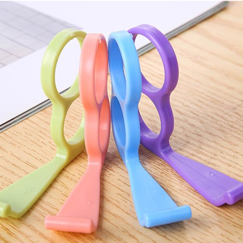 Mobile Phone Grip Holder Finger Ring Support Plastic Cellphone Handheld Bracket Desktop Mount Stand Bracket for Iphone Sumsung