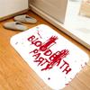 Water-absorbent Blood Stain Floor Mat Quick Dry Carpet Household Kitchen Mat  Haunted House