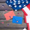 500pcs American Independence Day Stickers, Pentagram Star Stickers For Envelopes, Giftsand Party Celebration Decorations