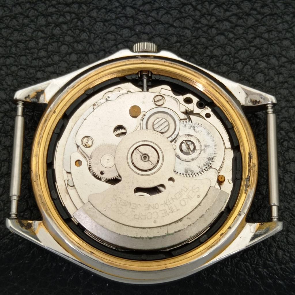 Gebrauchte Vintage Seiko 5 Automatik 7S26A Japan Herrenuhr mit blauem Zifferblatt a433235-2