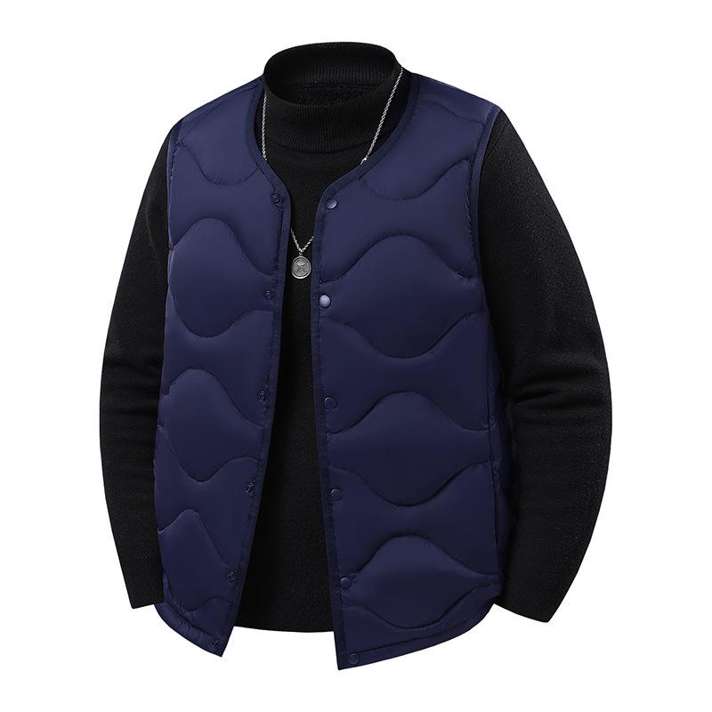 Big Brand Men's Versatile Fashion Down Vest - Autumn 2025 Collection