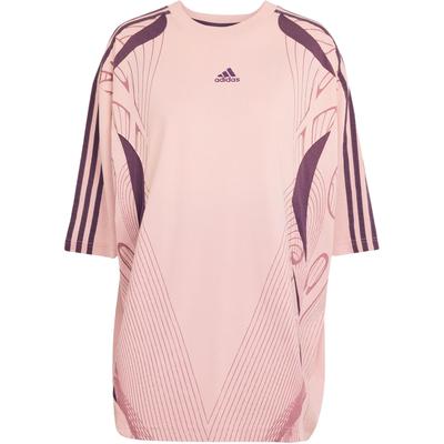adidas Adilenium Teamgeist Washed Football Style Loose Short Sleeve T-Shirt Women Tops KE9808