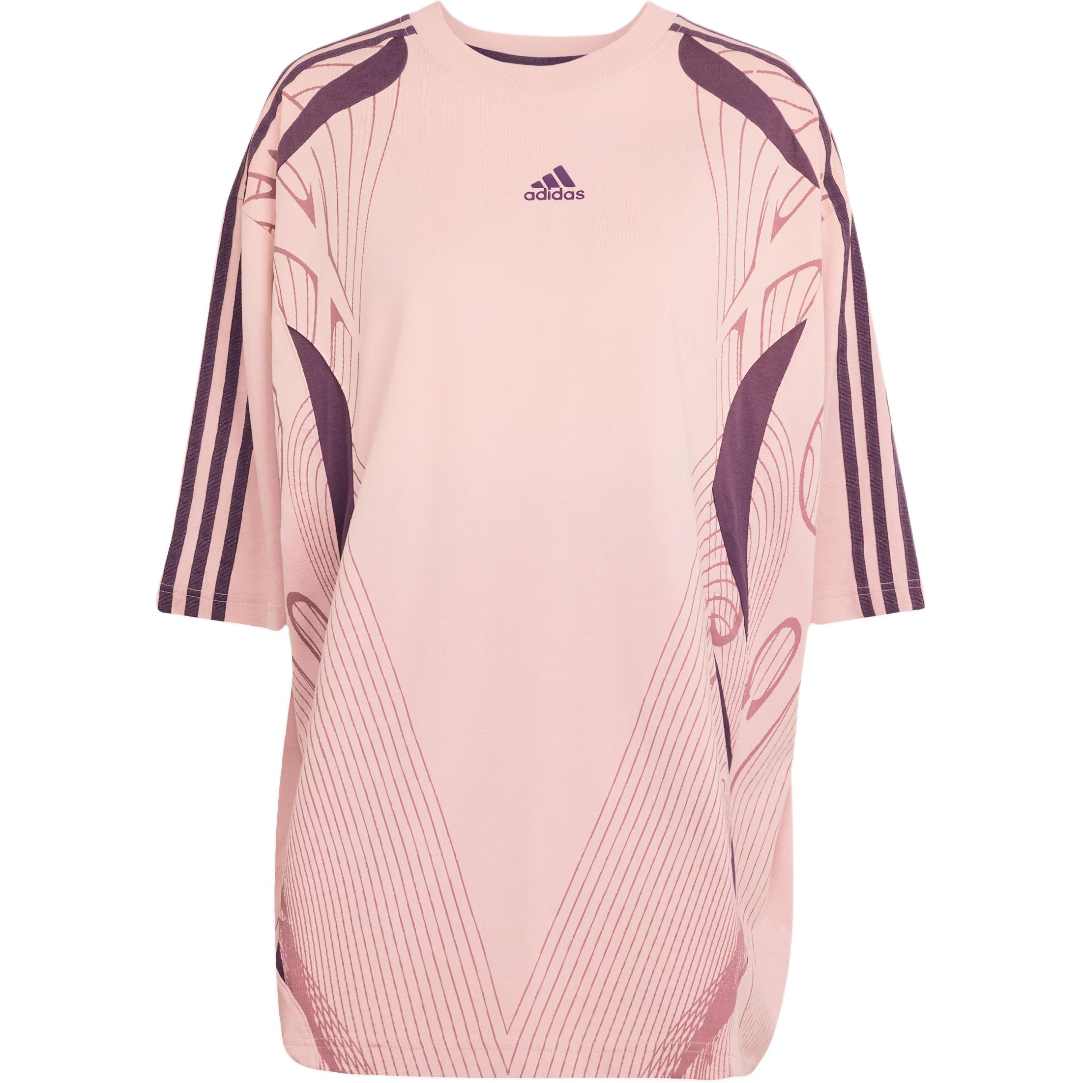 

Adidas Adilenium Teamgeist Футболка свободного кроя с коротким рукавом в футбольном стиле Женские топы KE9808 L