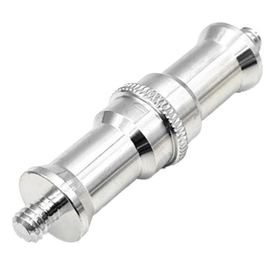 Screw Converter Glossy Anti-corrosion 3/8 to 1/4 1/4 to 1/4 Tripod Male to Male Threaded Screw for Selfie Stick