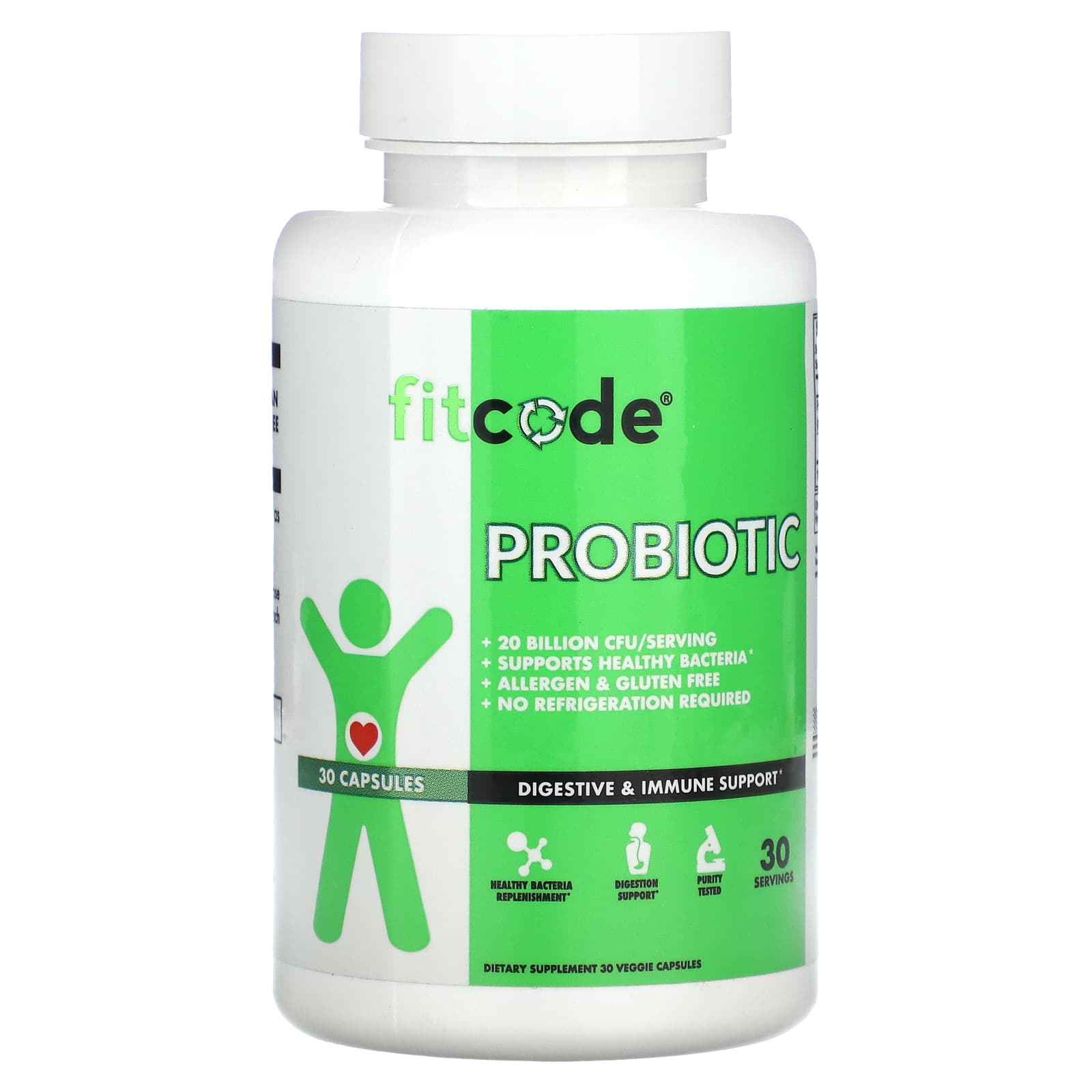 

Probiotic, Veggie Capsules 30