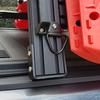 Duty for Trailer Black Steel Bolt-on V-Ring Hangers Cargo Tie-Down Trailers Hook V-Ring Bolton