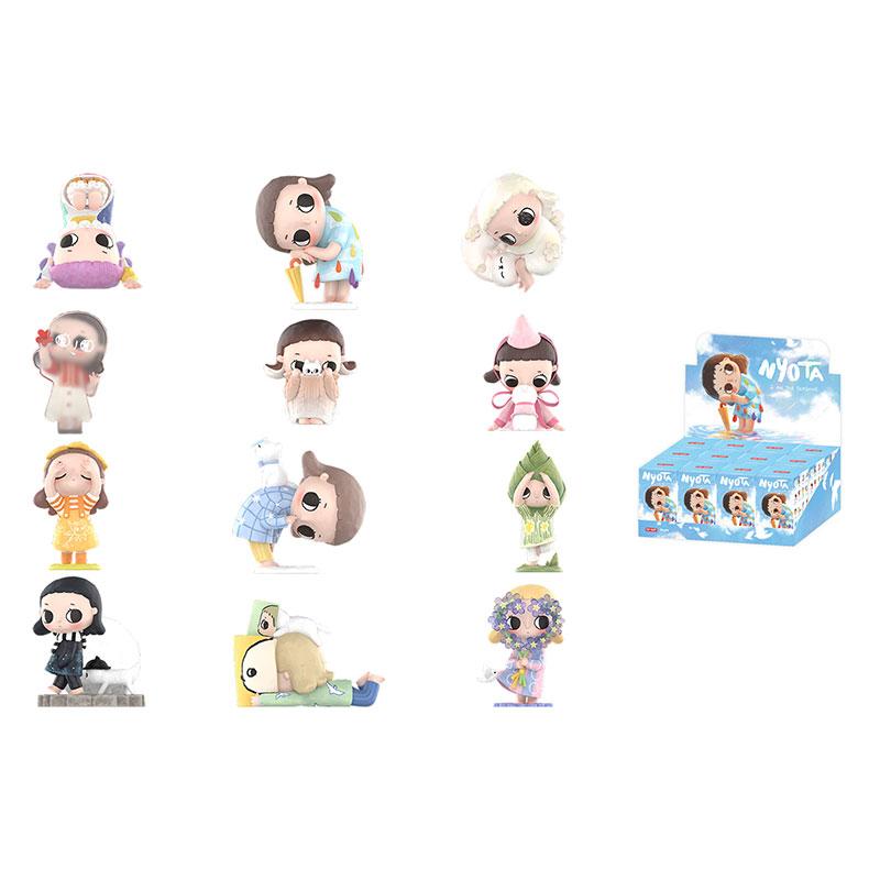 New POP MART Nyota All Season Chronological Collection Ornament Mystery Boxes Single Mystery Box/Full Box 12 Pcs PPMT-2507-0033