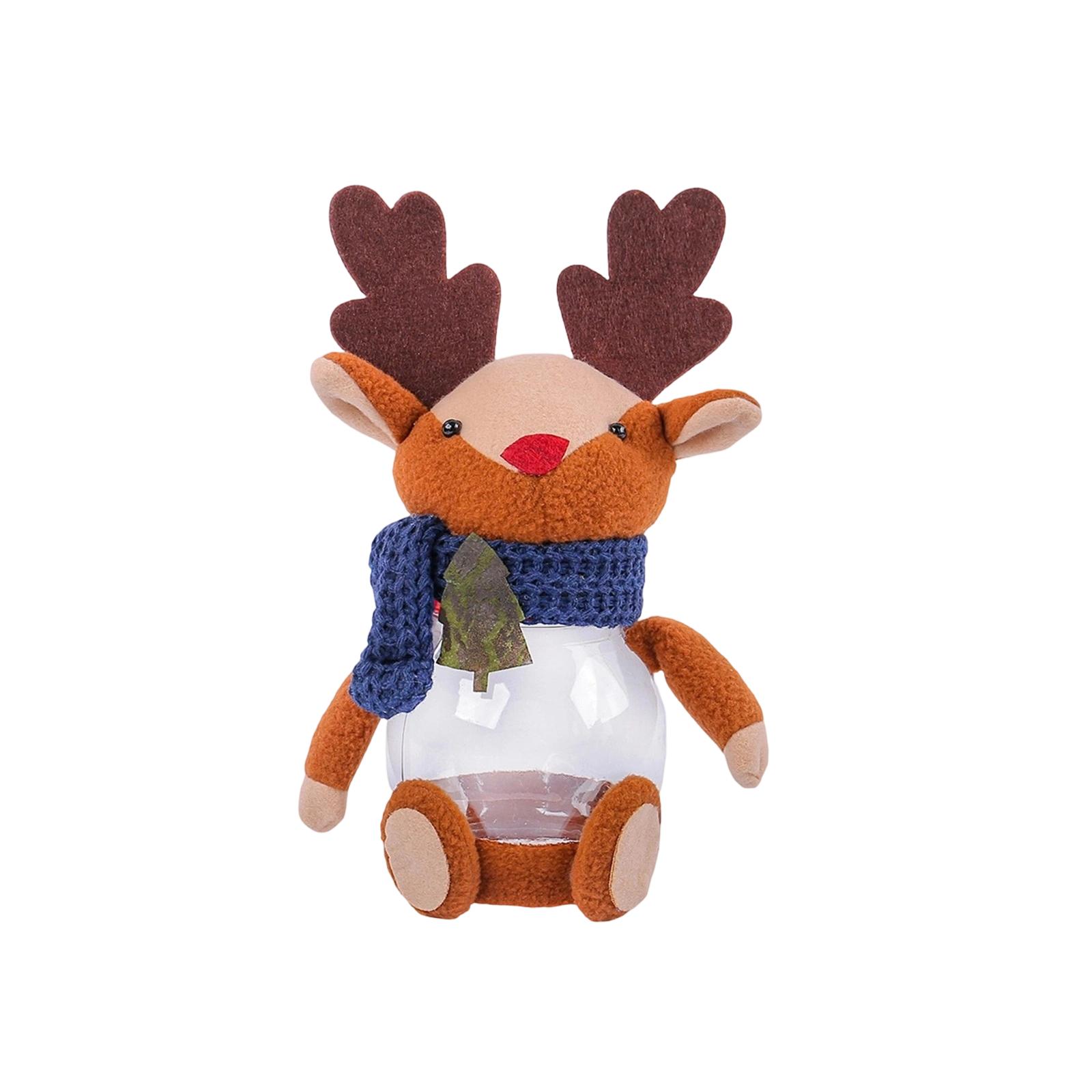 Creative Gift Transparent Plastic Candy Can One Size