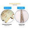(H0826)Niño 3D tridimensional Woodiness educación temprana juguetes modelo rompecabezas