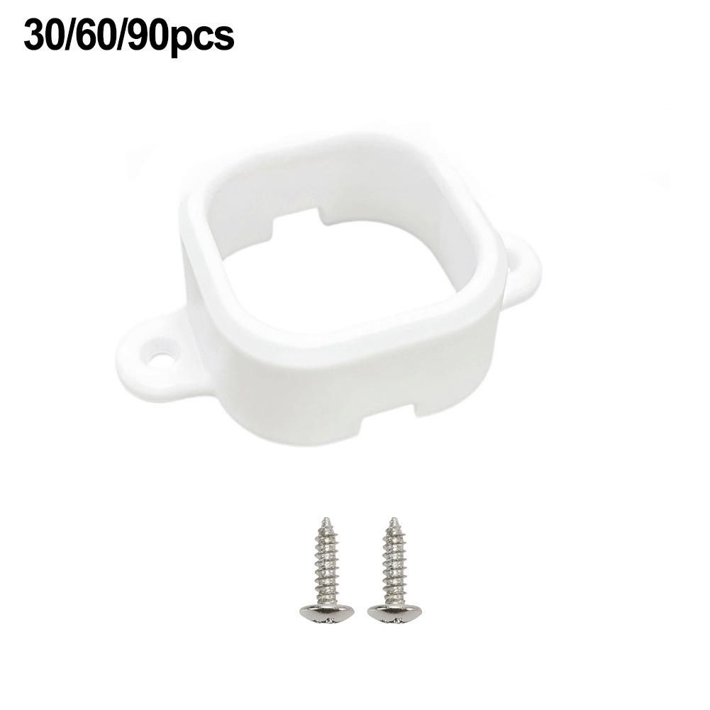 Easy Install Clips Outdoor Light Clips For Outdoor Lighting 60*39*19mm Dual Safety Mechanism Enhanced Stability Design