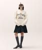 Seteo (W) Padded Balloon Cargo Skirt Black