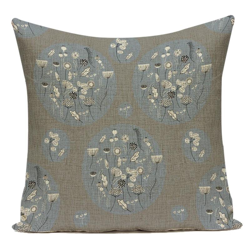 Polyester Tropical Plant Monstera Palm Leaf Cushion Cover Pillow Cover For Home Chair Sofa Decorative Throw Pillowcase