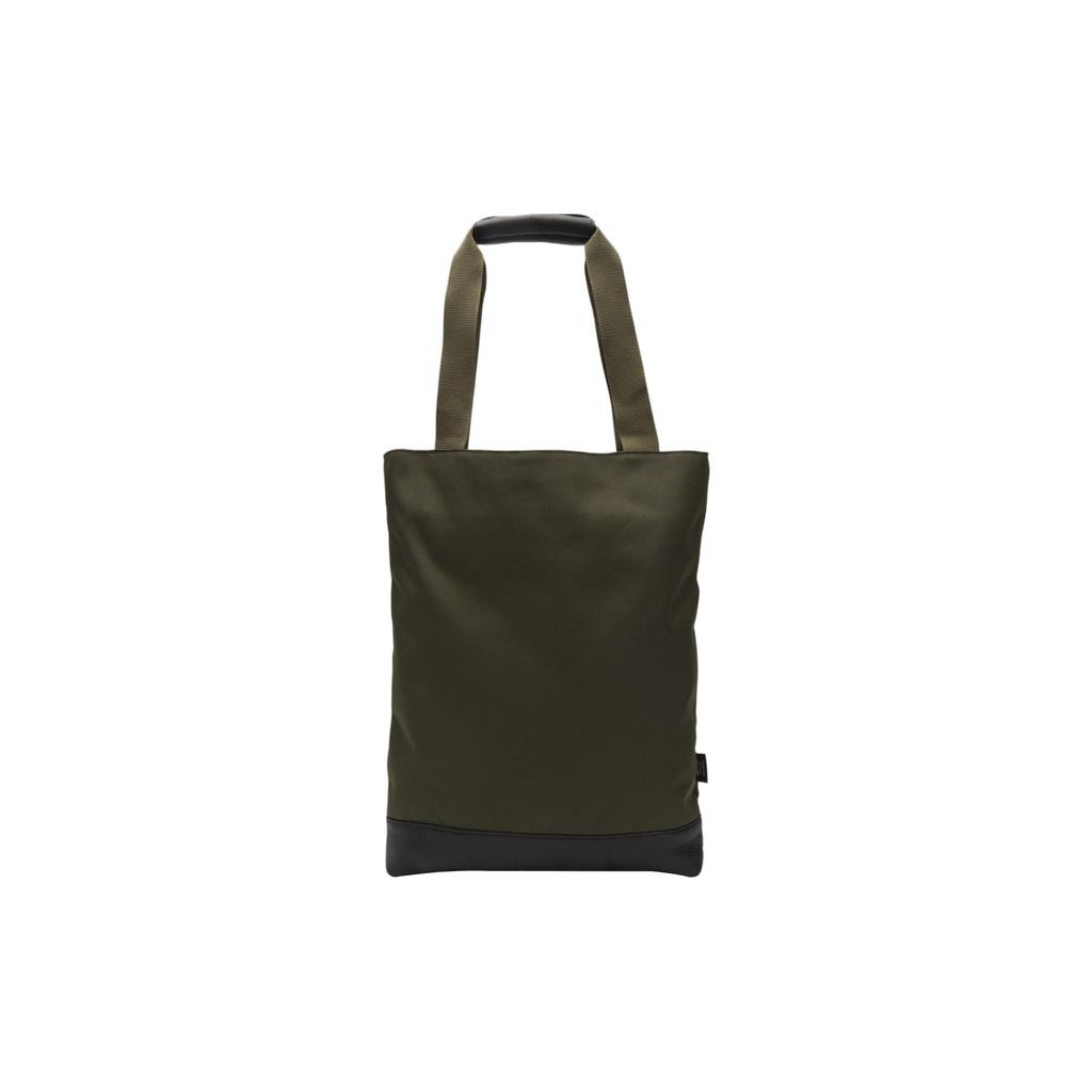 New Y 3 Leather Tote Bag Shopping Bag Shoulder Bag Handbag Regular Unisex Green HS3517