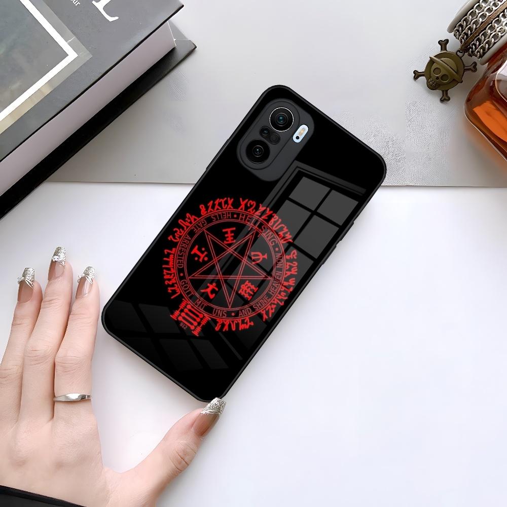 Alucard Hellsing Anime Phone Case for Xiaomi 15 14 13 12 Mi 11 Pro ultra Lite glass Cover
