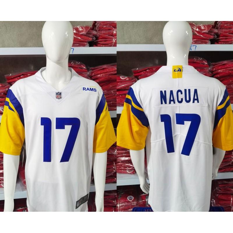 2026 NFL Rams Second Generation Embroidered Short Sleeve Jersey Football Game Shirt