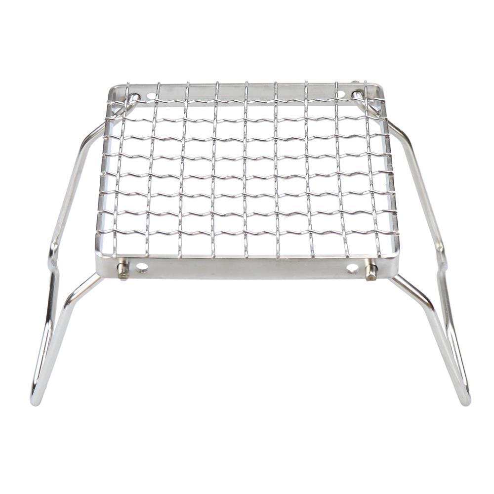

Portable Stainless Steel Mini Folding BBQ Grill and Pot Stand for Outdoor Camping