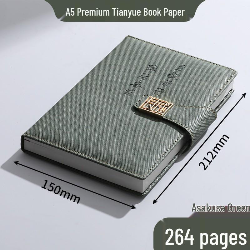 A5 Custom Logo Thickened Business Notebook Gift Set with Diary
