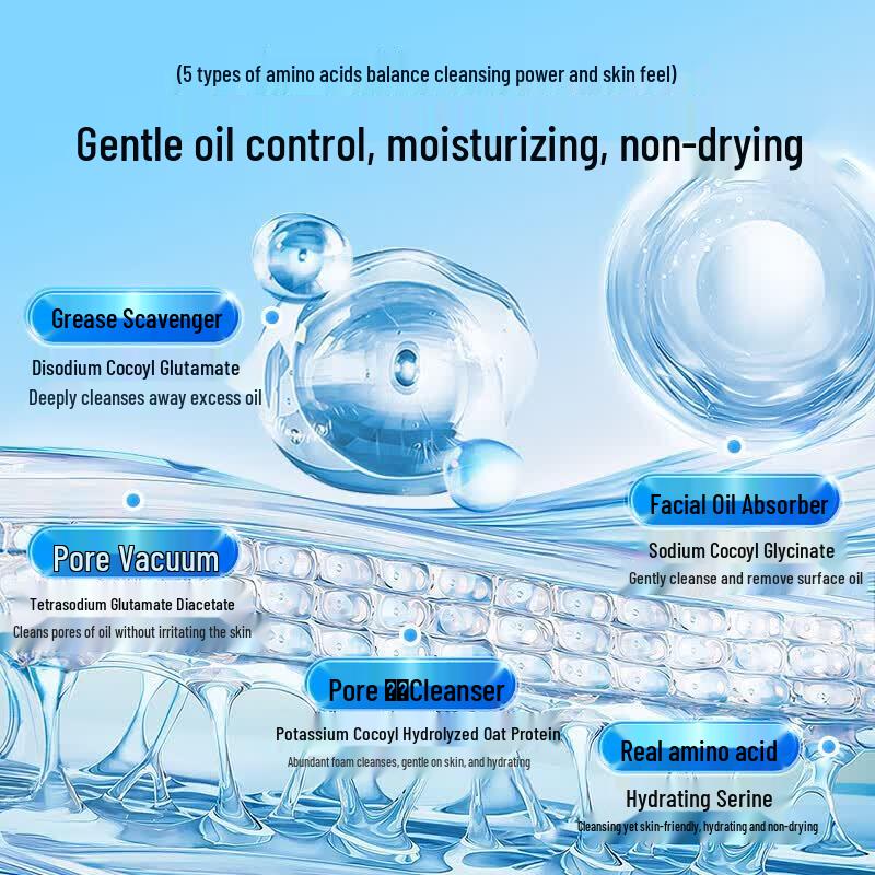 ZuoYanYouSe Men's Amino Acid Facial Cleanser