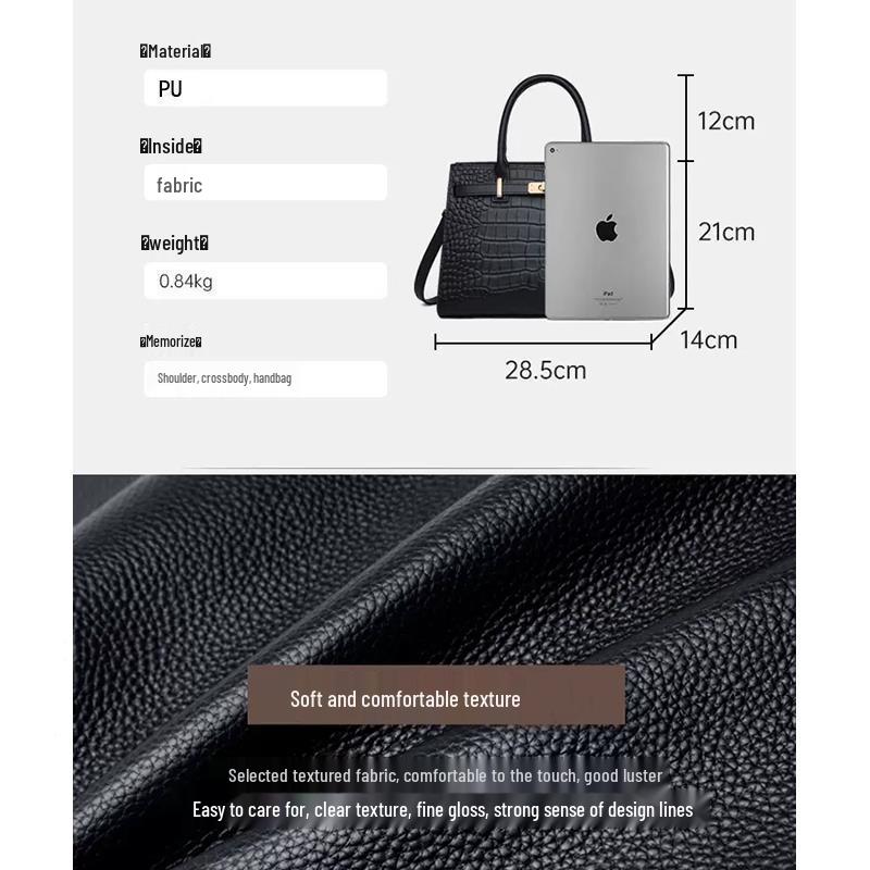 Elegant Large-Capacity Handbag for Mom - 2025 Mother's Day Gift
