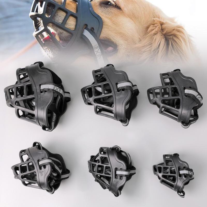 Adjustable Plastic Dog Muzzle With Protective Features For Safe And Comfortable Use