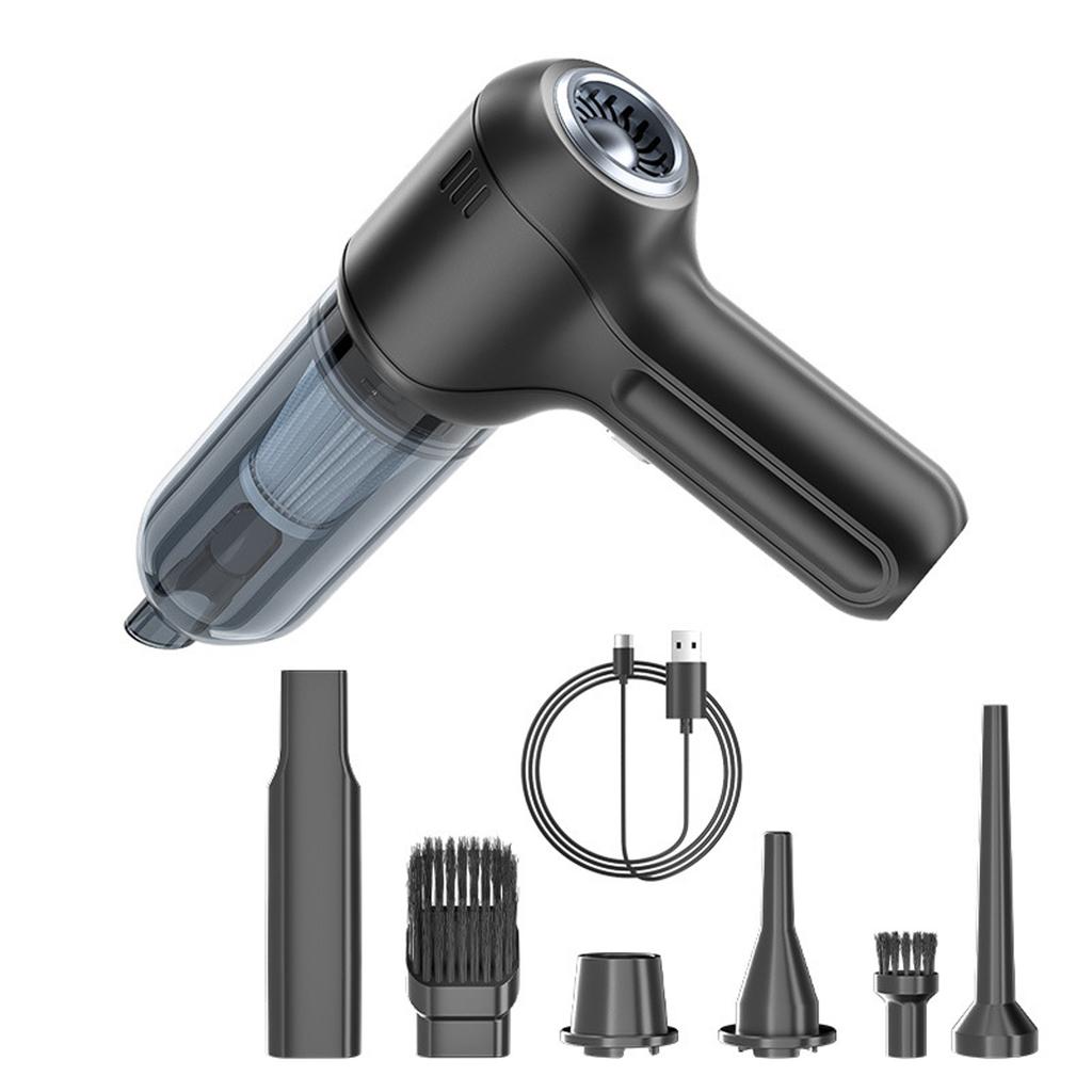 High Efficiency Car Vacuum Cleaner with Various Nozzles Multifunction Handheld Vacuum for Comprehensive Interior Detailing