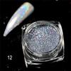 Fantasy Laser Nail Art Glitter: Classic Magic Mirror Powder
