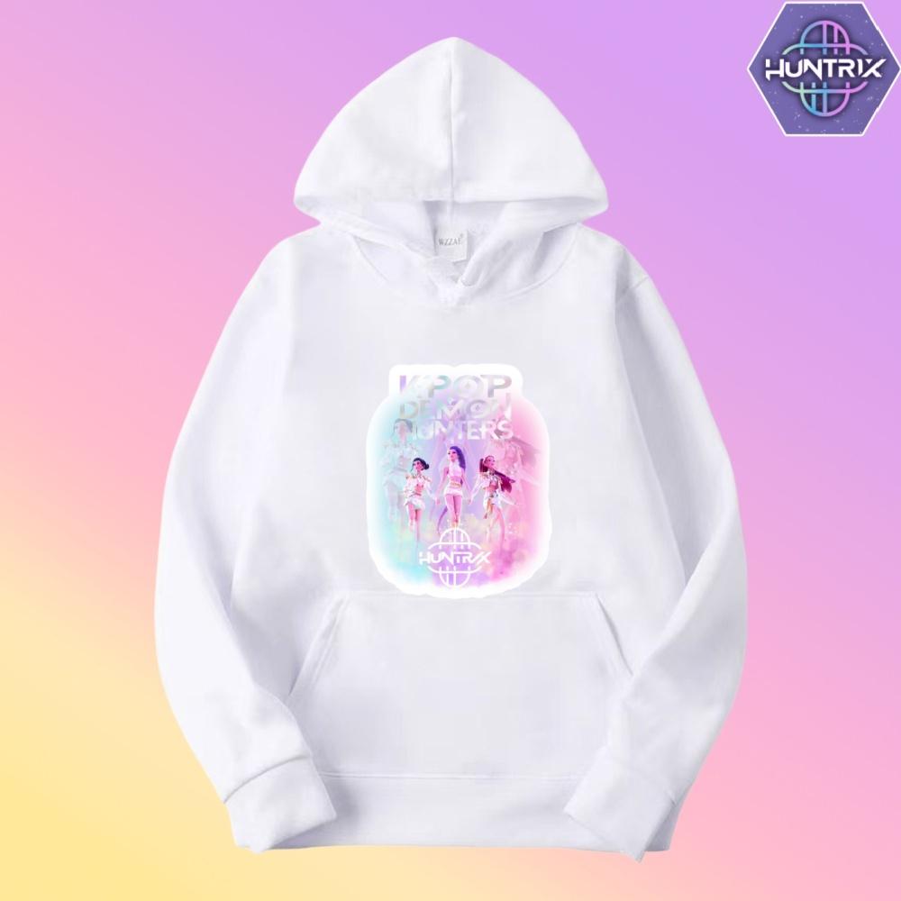 

Women Men Hoodies KPop Demon Hunters Fan Gift Harajuku Fashion Streetwear Cartoon KPop Demon Hunters Unisex Hoody 3XL