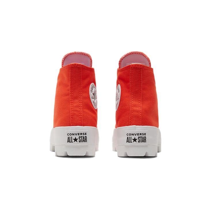 Converse Chuck Taylor All Star Lugged Classic Comfortable High Top Canvas Shoes Women Sneakers Red 572269C