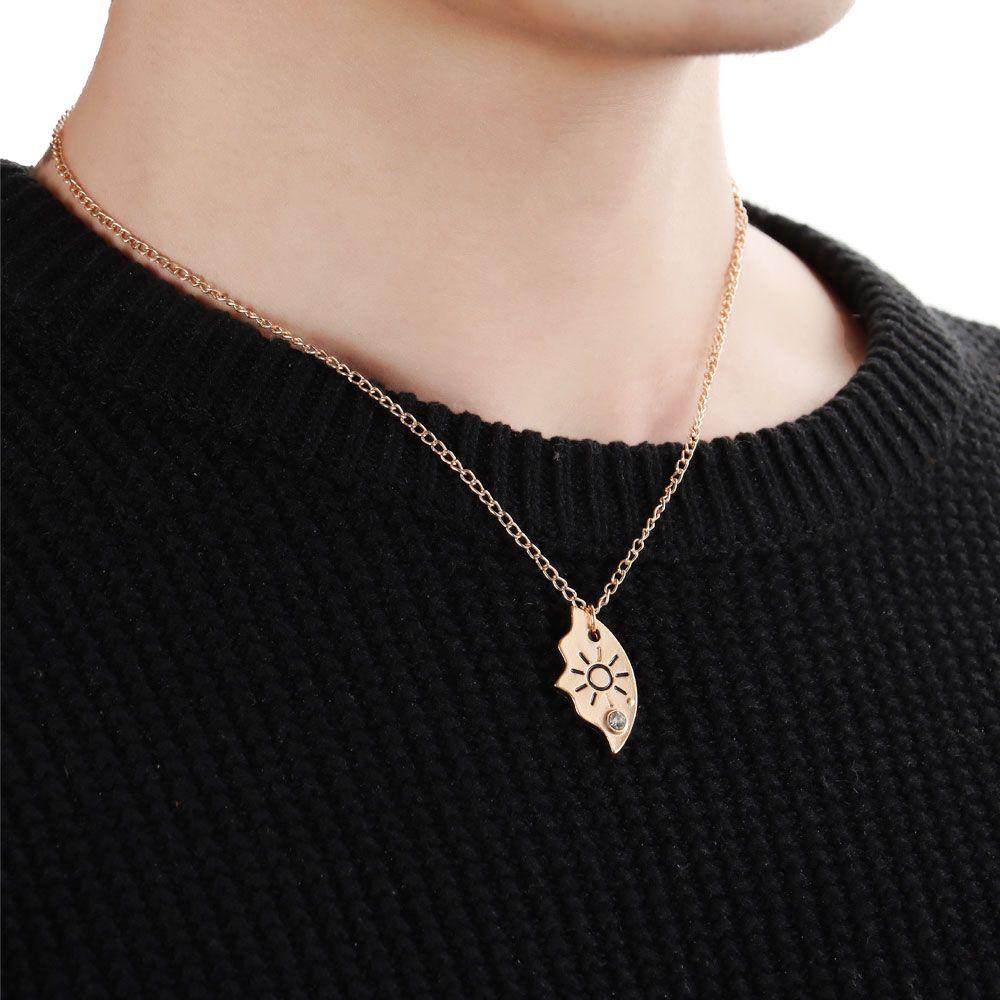 Sun Moon Cloud Star BFF Pendant 