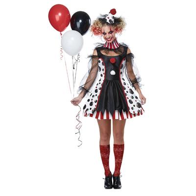 European and American Fun Uniforms Halloween Costumes Circus Clown Costumes Variety Clown Costumes Performance Costumes
