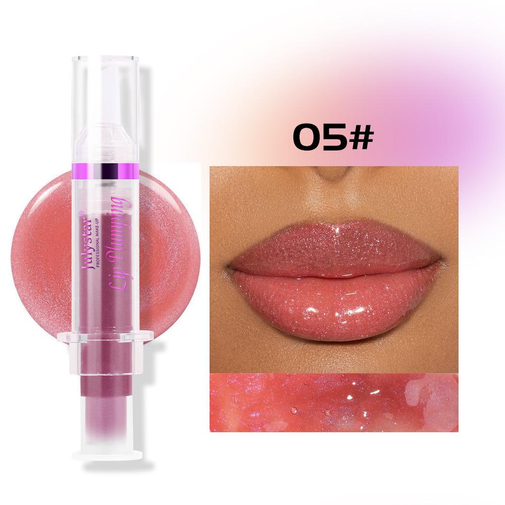 Pearlescent Long-lasting Moisturizing Lip Plumping Lip Nectar Moisturizing And Brightening Non-stick Cup Hydrating Doe Lip Glaze
