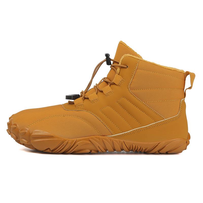 Unisex Outdoor Snow Boots: Velvet-Lined, Non-Slip, Wear-Resistant, Warm Winter Footwear for Men & Women