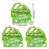 Christmas Tree Festival Gift Handle Bags for Candy Biscuit Cookies Chocolate Packaging Bags Birthdays Parties Holiday Decor