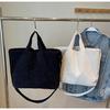 Women's Large Capacity Corduroy Tote - Simple Commuter & Crossbody Bag