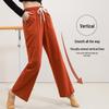 Spring & Autumn Loose High-Waist Wide-Leg Pants for Adult Female Modern Dance