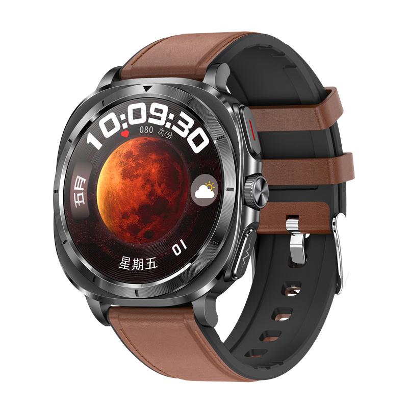 ET492 Smart Watch 1.43inch Amoled ECG Health Monitoring Voice Assistant SOS Outdoor Sports Fitness Tracker Women Men Smartwatch