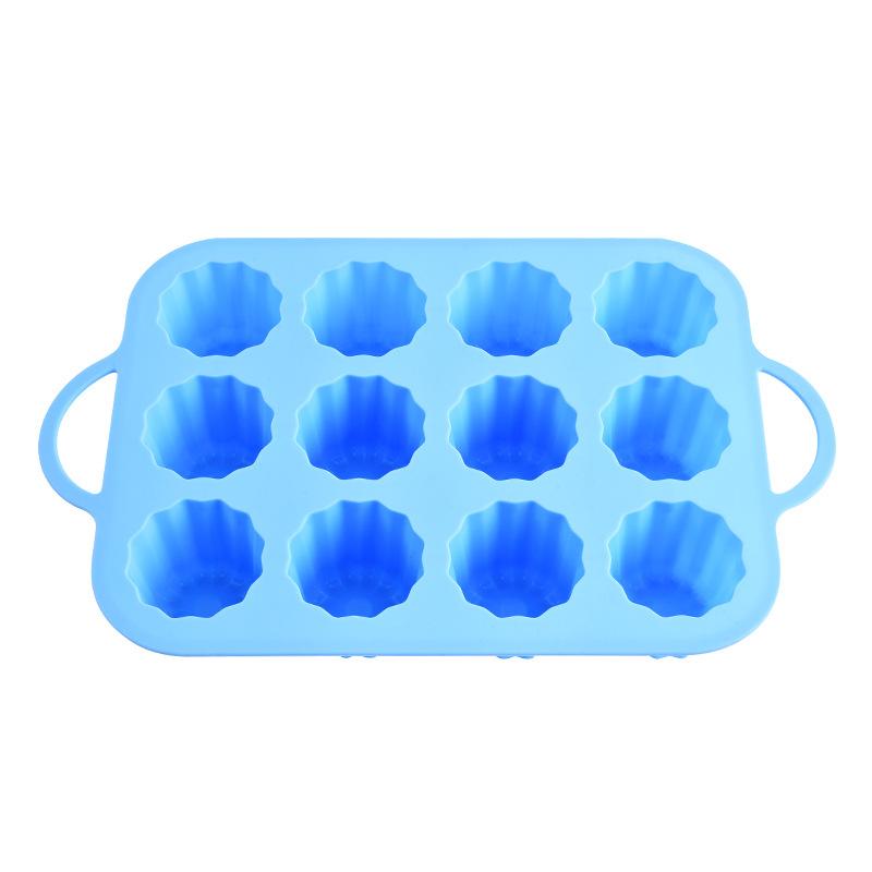 Mousse Cake Mold Silicone Baking Tins Baking Tray Silicone Cupcake Pan Muffin Tin Baking Pan Reusable Baking Cups