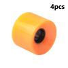 4Pcs/Set Skateboard Wheels High Quality Land Surf Longboard 78A PU Wheel 60x45MM Elastic Skateboarding Roller