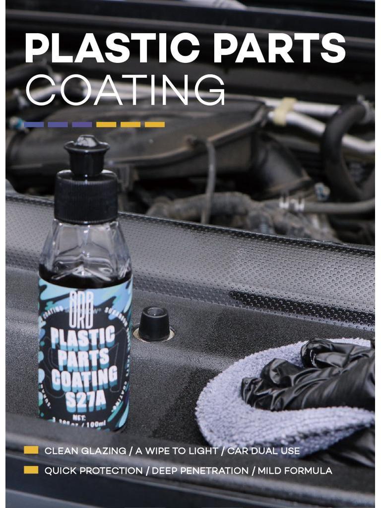 Car Interior Dashboard Polish & Repair Agent - Revitalize Aging Plastic & Remove Scratches