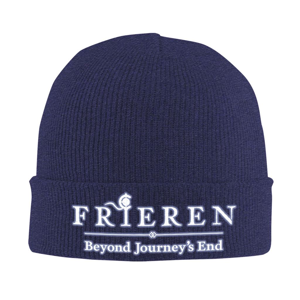 Frieren Beyond Journey's End Anime Strickmütze Beanies Herbst Winter Mützen Warme Acryl Sousou No Frieren Mützen für Männer Frauen