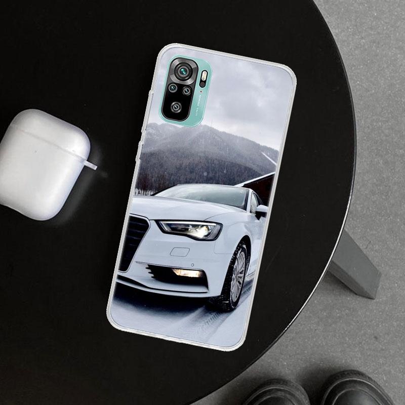 Super Car For A-Audis R-S Sport Phone Case Cover for Xiaomi Redmi Note 15 14 13 12 11 Pro Plus 14S 12S 11S 11T 11E 10S 10 Custom