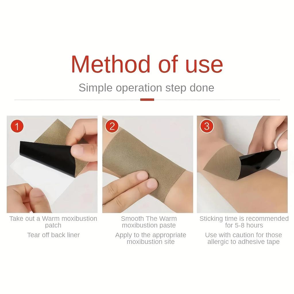 50/100/200pcs Heating Patch, Suitable for Neck, Shoulders, Back, Knees, Abdomen Warm Heating, Portable