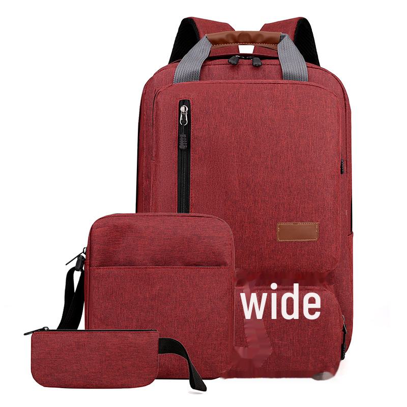 Herren Business Rucksack Set: Stilvoll, geräumig und langlebig für Studenten und Berufstätige.