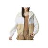 Puma Logo Print Breathable Casual Windbreaker Jacket Women jackets Khaki 678351-87