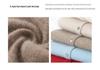 Women's Long Sleeve Cashmere Cardigan - Plain Round Neck Knitwear for Autumn/Winter