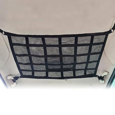 Cargo Net, Luggage Net, Ceiling Net, Cargo Storage Net, Ceiling Storage Net, Roof Net, Prevents Luggage from Falling, Travel, Car Camping, K-NET04