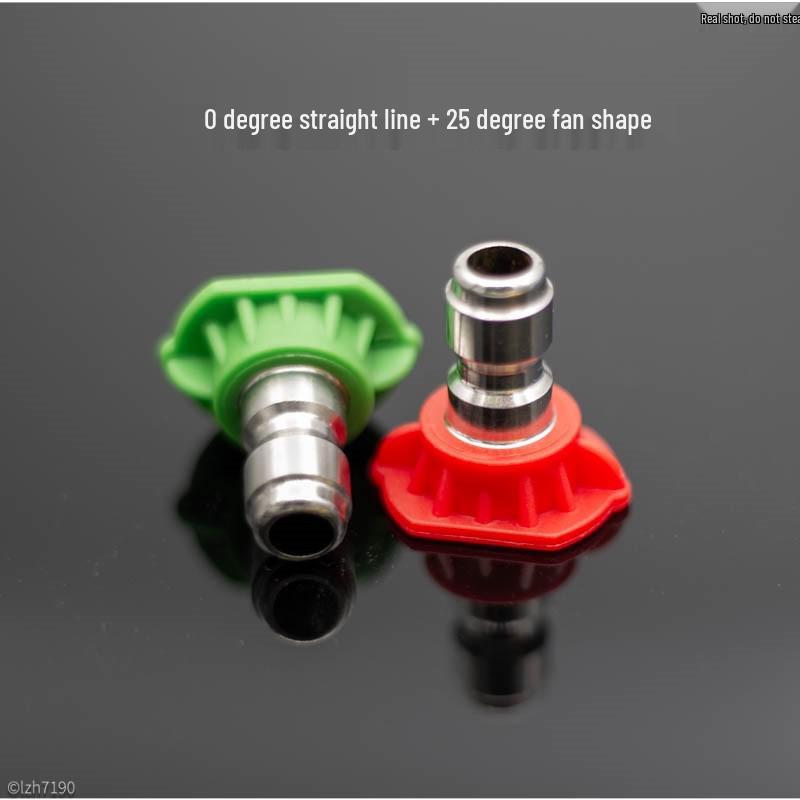 

90° High Pressure Spray Gun for Car Wash & Air Conditioner Cleaning - 1/4 Quick Connect Elbow Extension