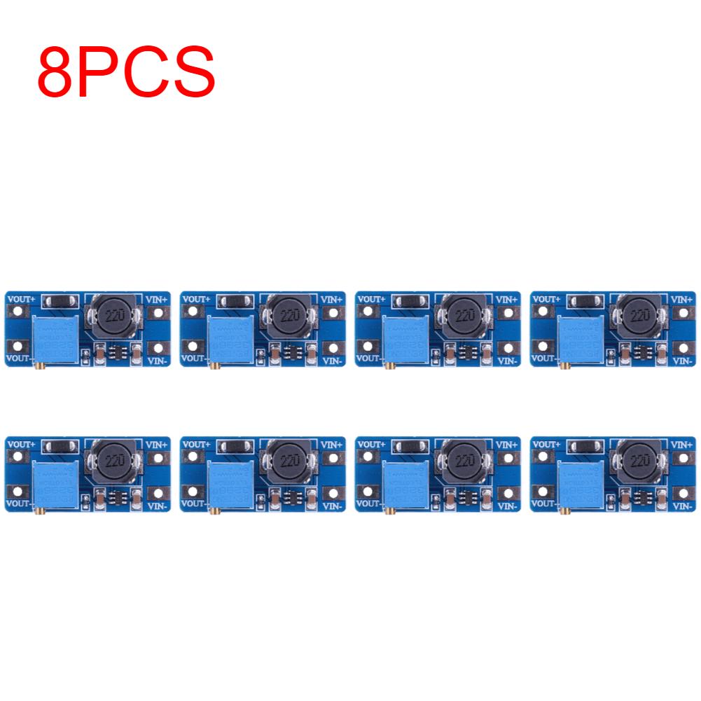 10-2PCS MT3608 Booster Power Supply Module DC-DC Step Up Converter Power Apply Module Adjustable 2A Max 2V-24V To 5V 9V 12V 28V